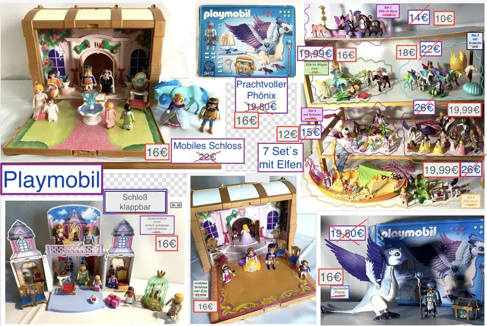 Playmobil stark reduziert!! Prinz Schloss