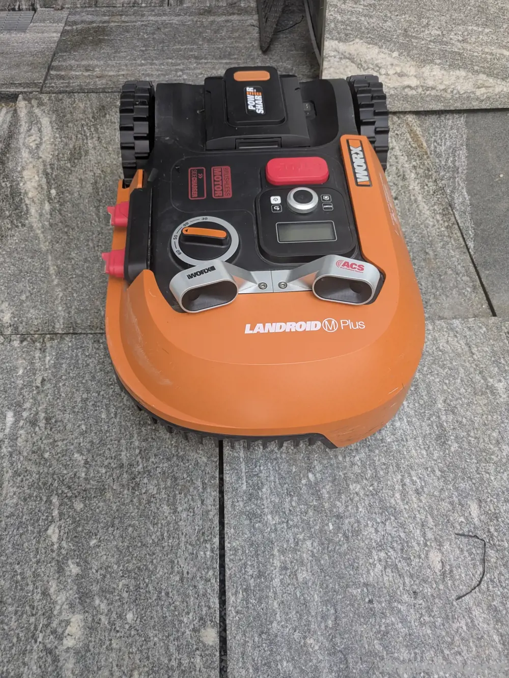 worx landroid mähroboter 500 plus mit viel Zubehör 