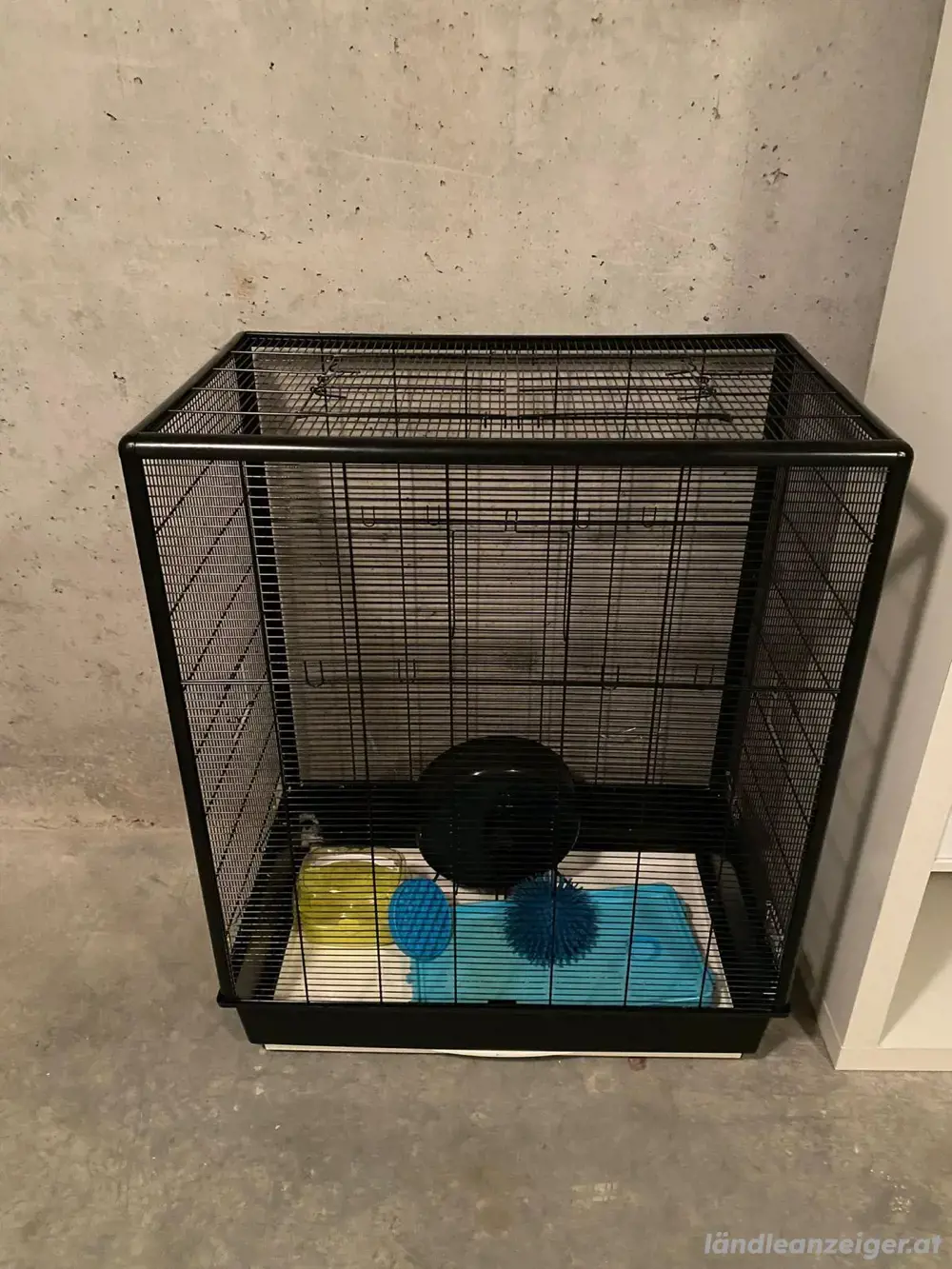 Großer Hamsterkäfig mit Zubehör