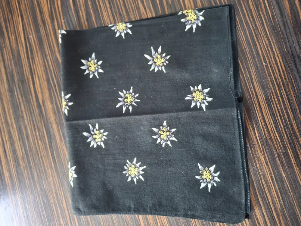 Trachtenhalstuch dunkelgrün