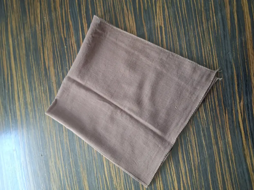 Halstuch Baumwolle braun