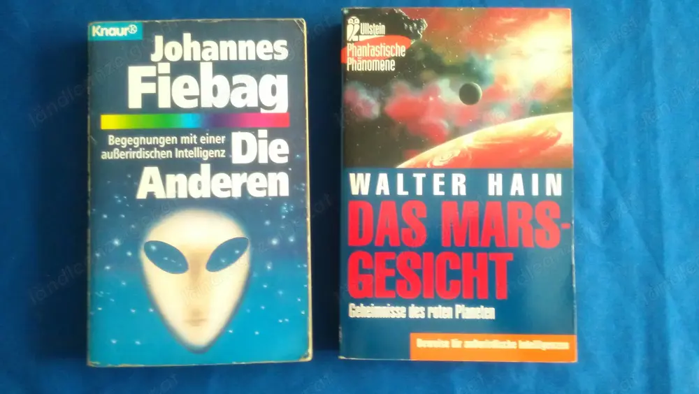 2 Bücher Die Anderen & Das Marsgesicht
