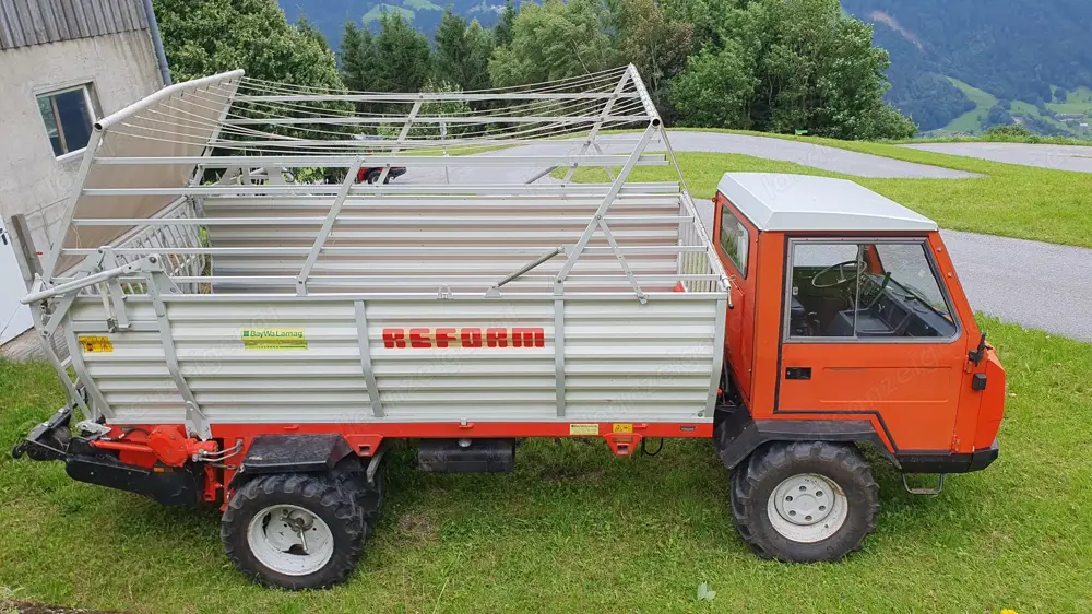 Reform Muli 600SL mit 18m  Ladewagen