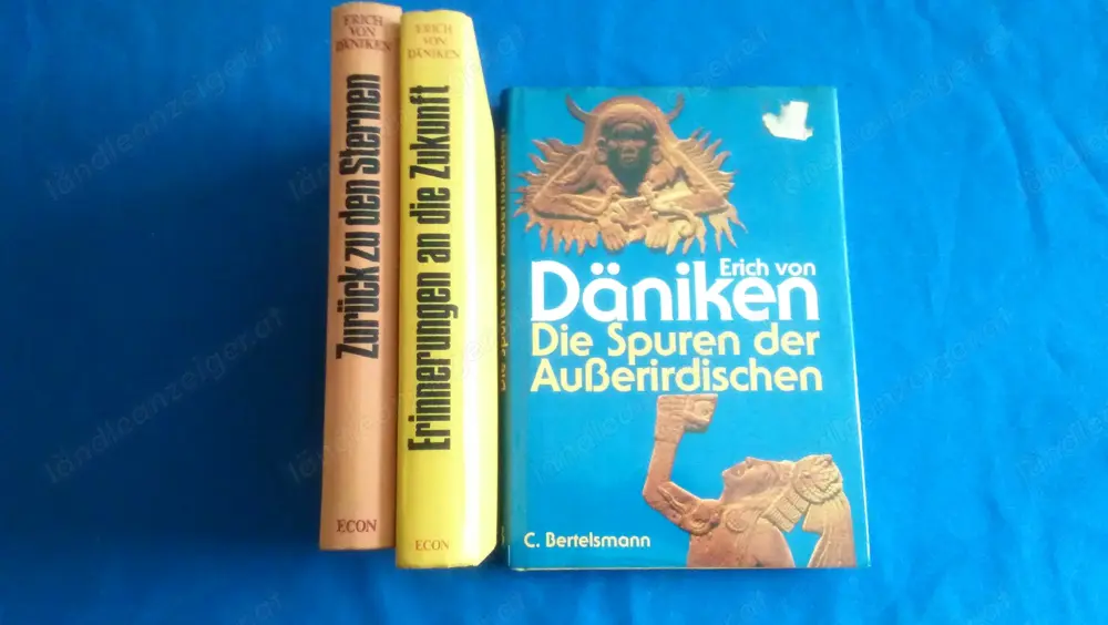 Erich van Däniken 3 Bücher