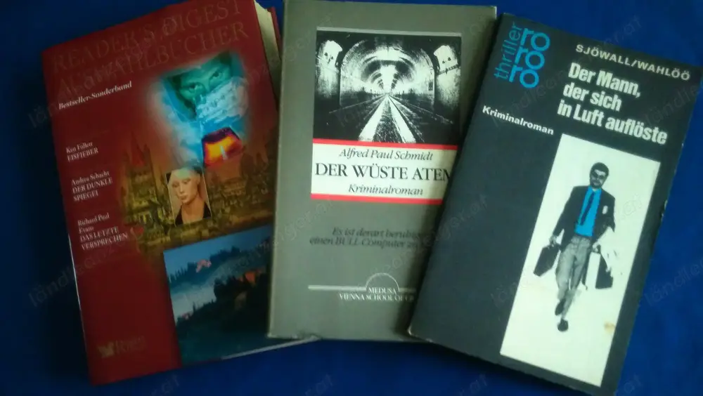 3 Krimi Romane