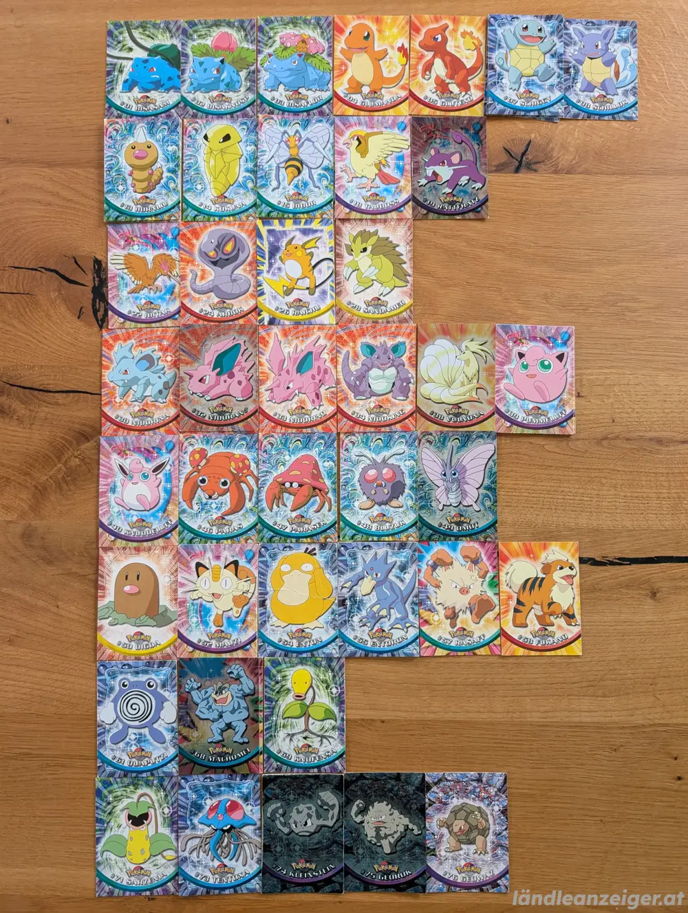 Pokemon Sammelkarten Set
