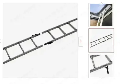 aufsteckleiter, leiter hochdach aufstelldach camper wohnmobil sca