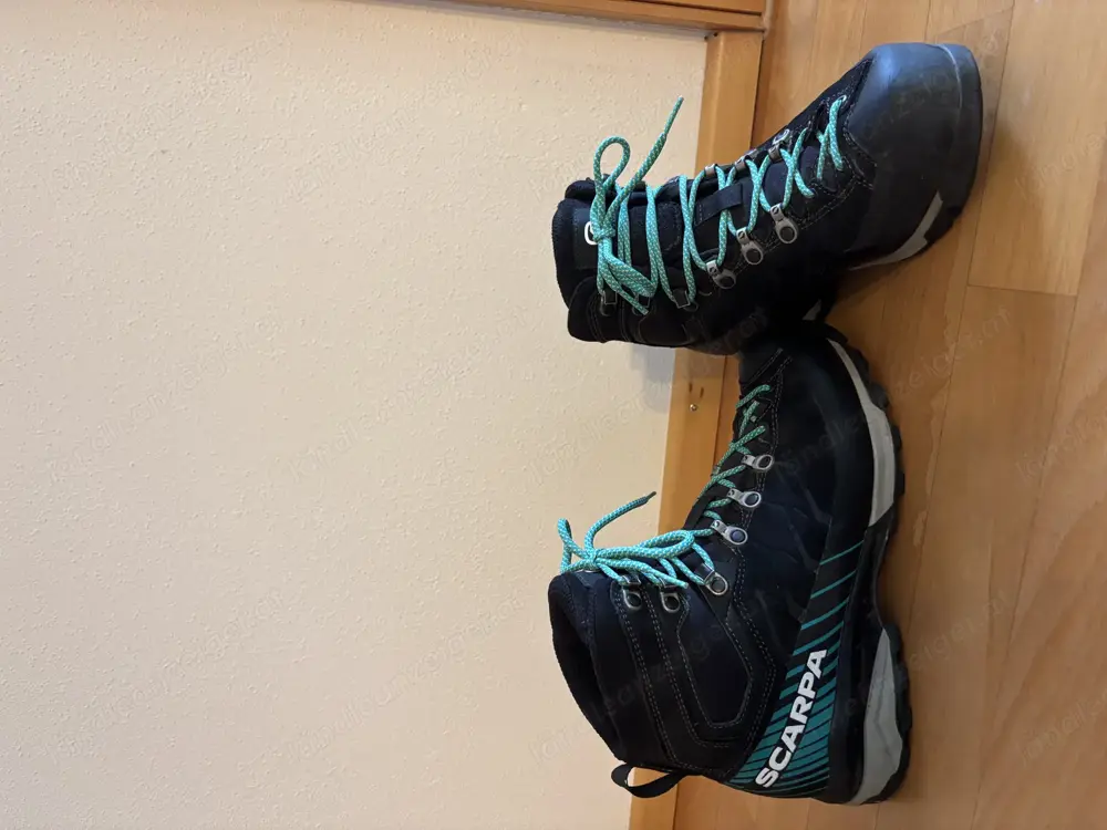 Wanderschuhe SCARPA schwarz türkis