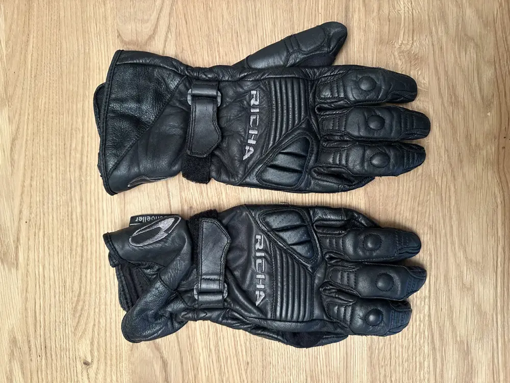Leder Handschuhe Motorrad, Moped, Roller