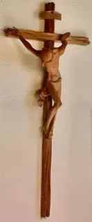 Grödner Kruzifix ca 1970