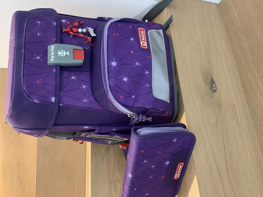 Schultasche Step by Step inkl. Federschachtel