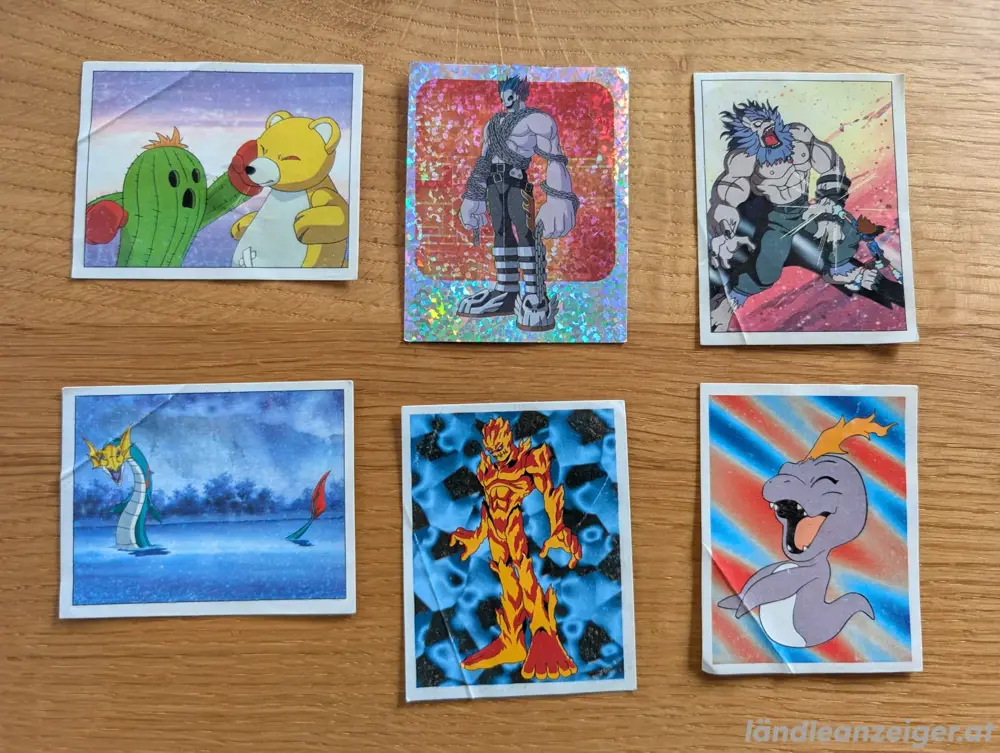 Digimon Sammelsticker
