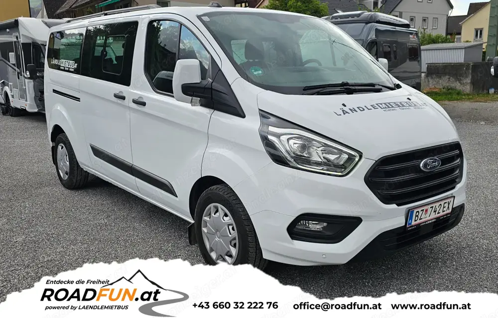 Dein Reisemobilvermieter in Vorarlberg, 9-Plätzer Bus, PKW, Wohnmobile, Camper, Dachboxen, Radträger