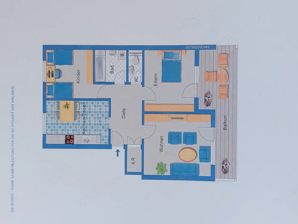 Sehr schöne Wohnung in Nofels zu vermieten