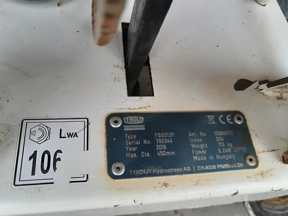 Fugenschneider Fräse Beton Teer Tyrolit FSG mit Honda GX390 Motor