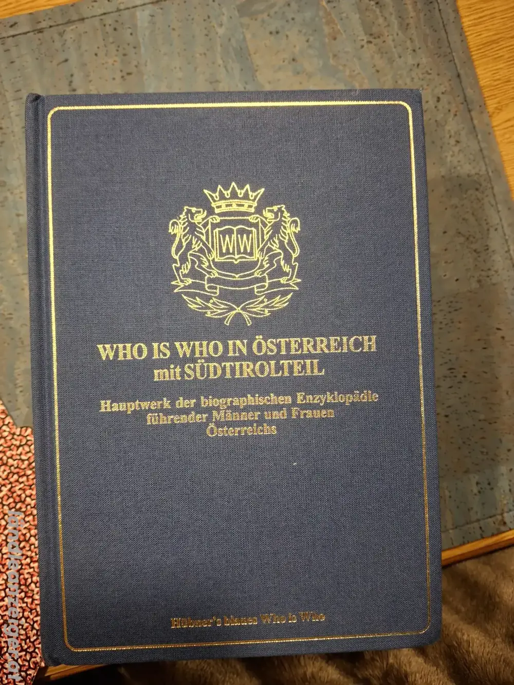 Bücher - Who is Who in Österreich mit Südtirolteil