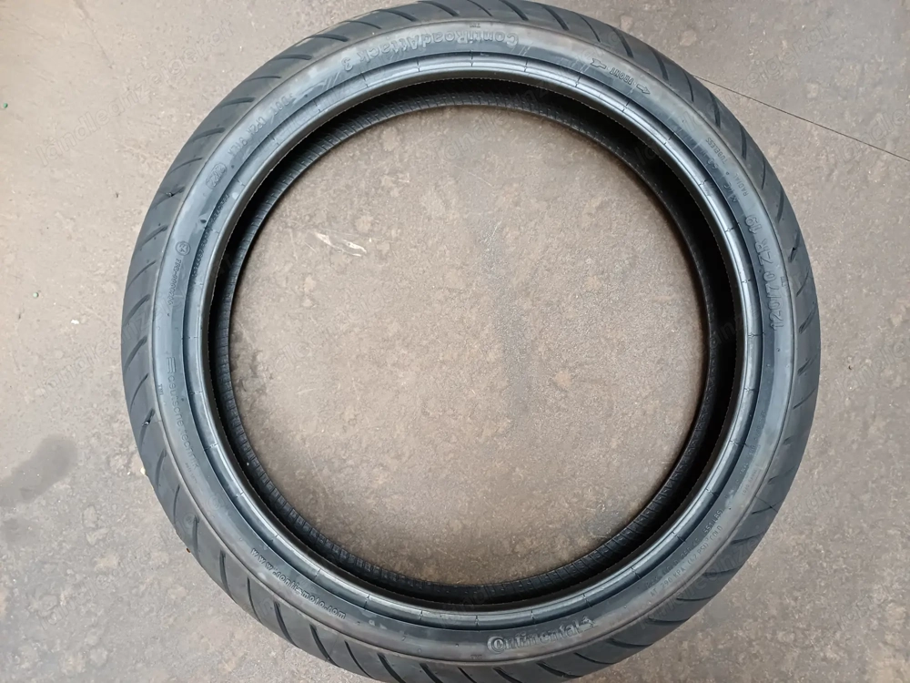 1 Stk. Conti-Moto-Reifen 120 70-R19-60W Road-Attack-3 DOT 24 22