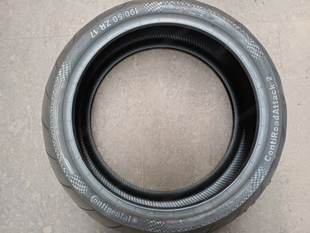 1 Stk. Conti-Moto-Reifen 190 50-R17-73W Road Attack-2 DOT 29 15