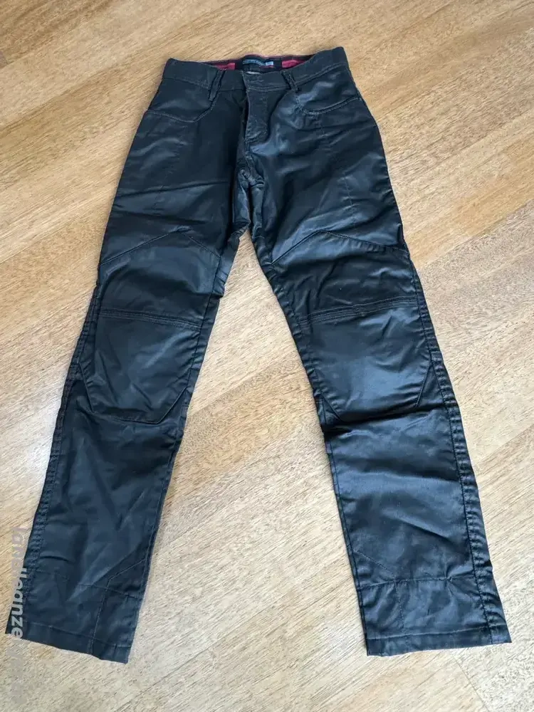 Motorrad Hose unisex in Lederoptik