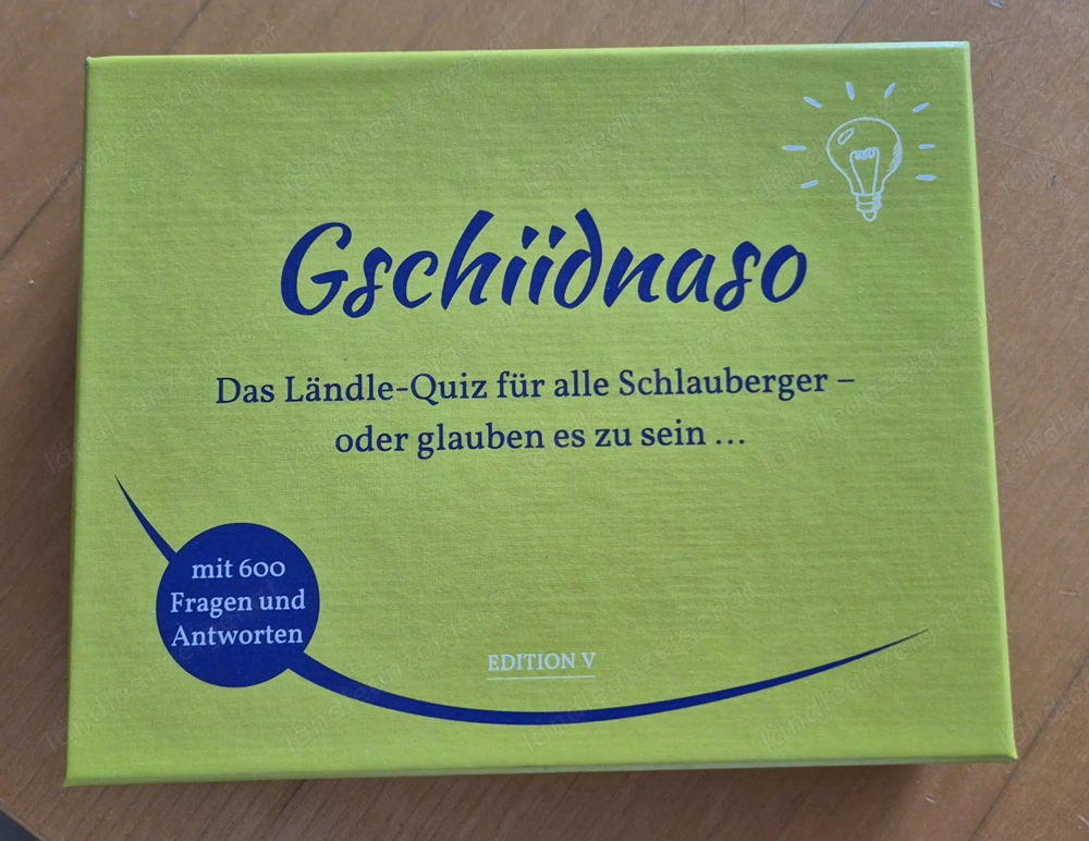 Quiz "Gschiednaso"