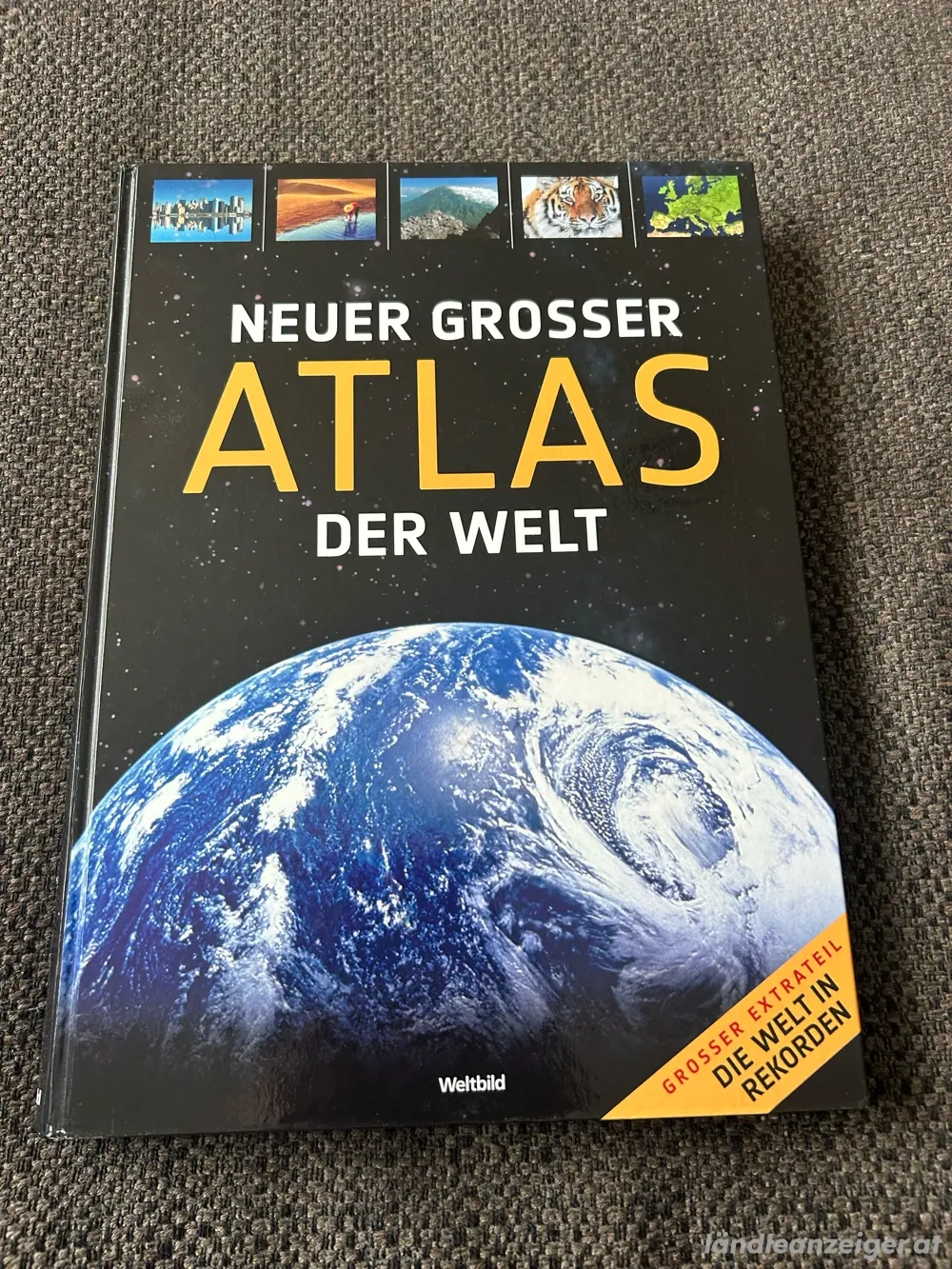 Neuer großer Atlas der Welt