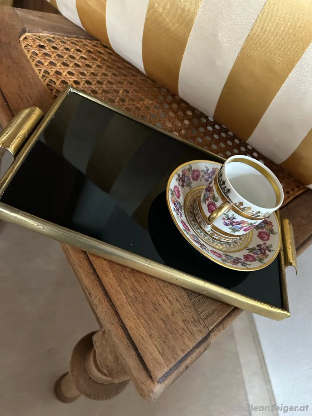 Vintage Spiegeltablett  60er Jahre