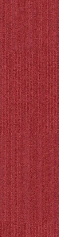 Rote Interface-Teppichfliesen 25x100cm sofort verfügbar