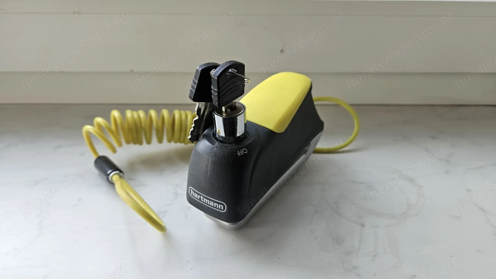 Hartmann Bremsscheibenschloss