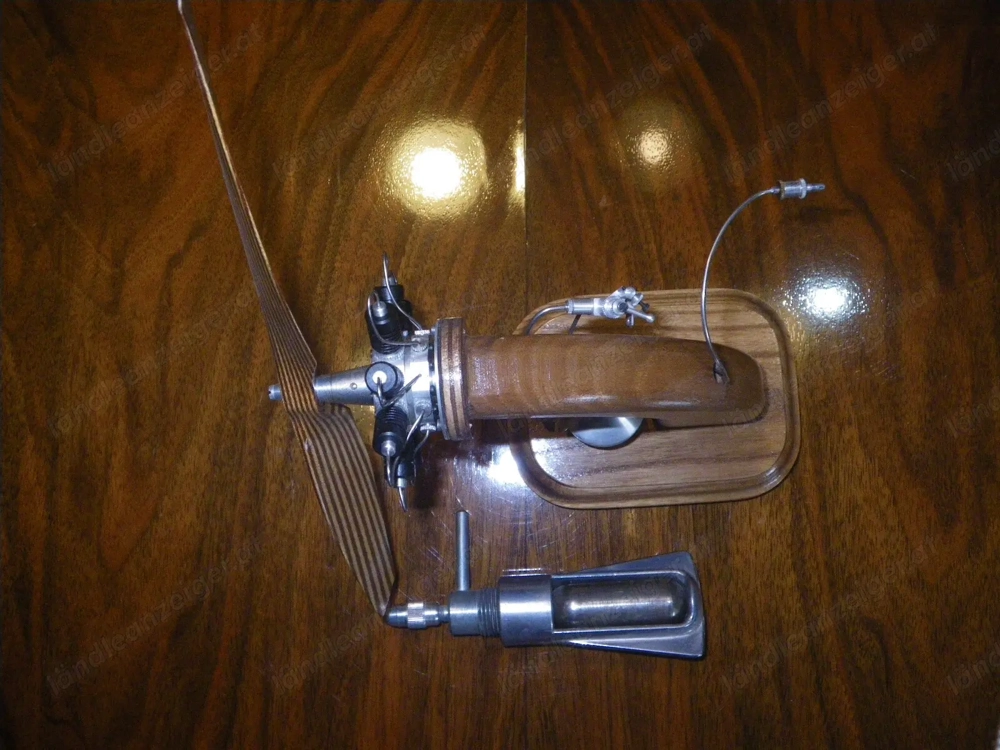 Gasparin G-MOT G24N 9Zylinder Co2 Sternmotor mit RC Drossel !