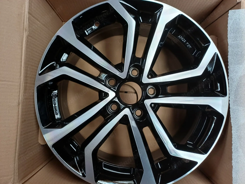 Dezent 7x17 5 114,3 ET 47 TA Black polishd ECE Nr. 124R-001565 Hyndai, Kia neu