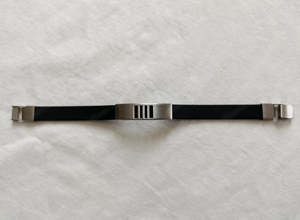 Natur-Kautschuk-Armband mit Edelstahl