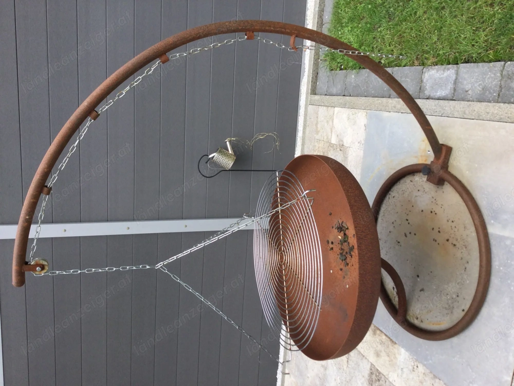 Feuerschale mit Grillfunktion