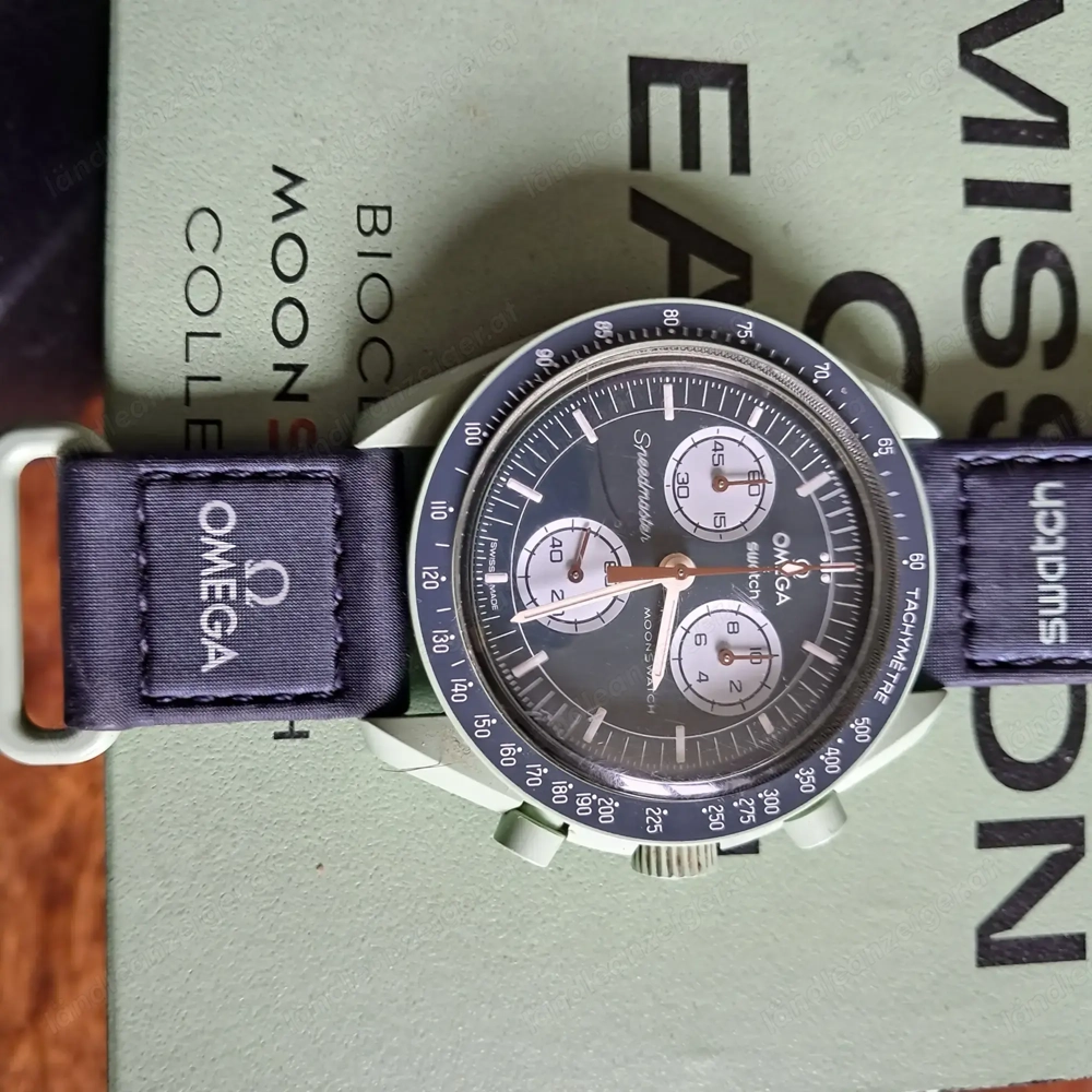 Omega   Smart  Speedmaster  Modrl Earth  Edition 