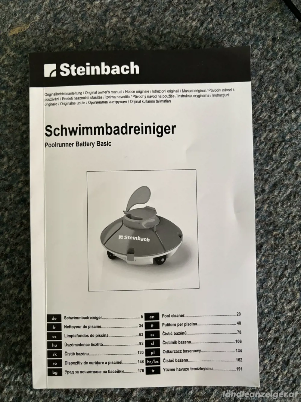 Schwimmbadreiniger