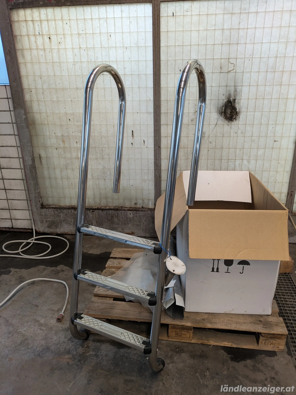 Pool Edelstahlleiter