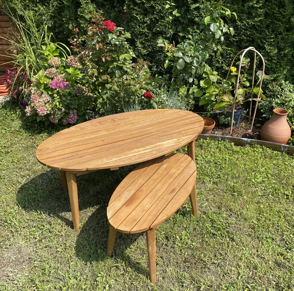 Gartentische 2er Set