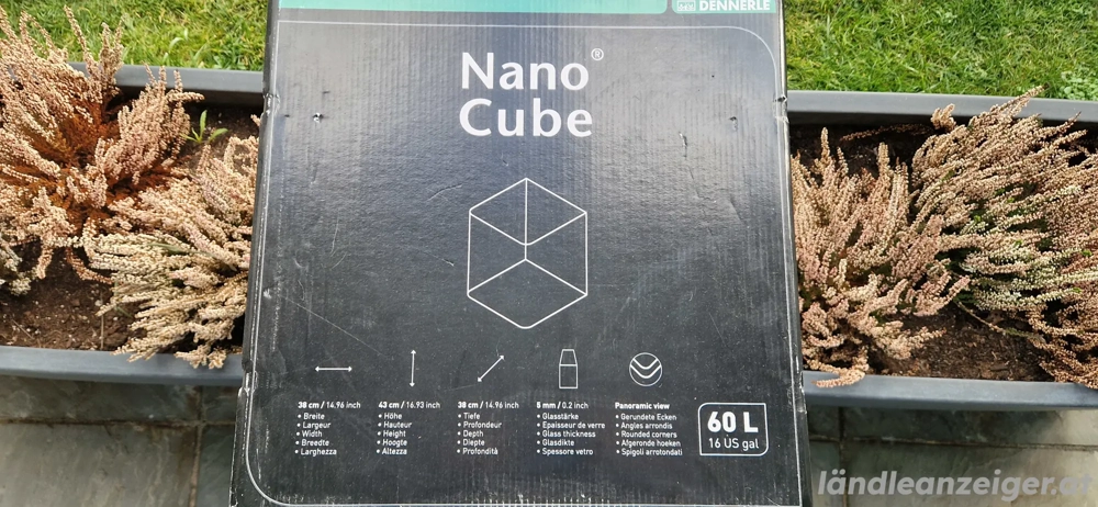 Aquarium Nano Cube 60L Denerle