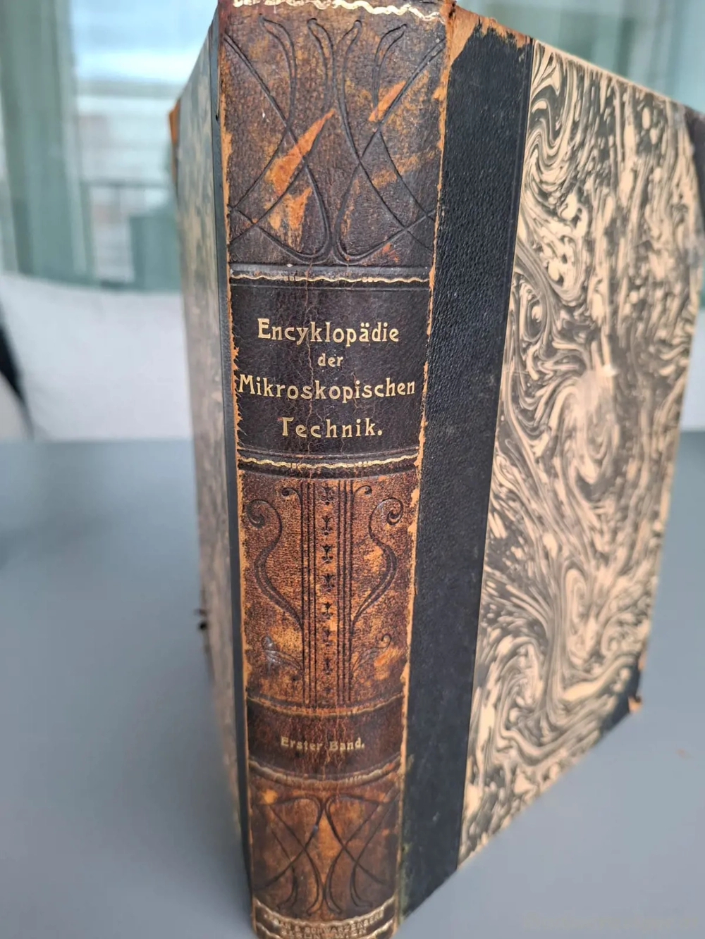 Fachbücher Encyclopädie Mikroskopische Technik, alt, Ausgabe 1903
