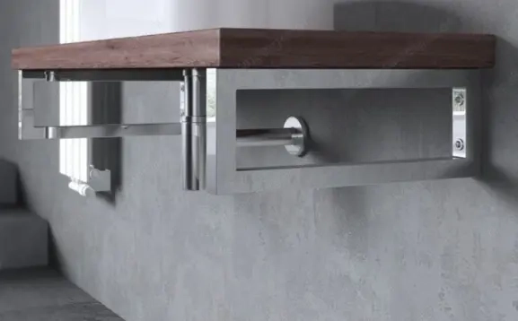 Waschtisch- oder Regalhalter - NEU, UNBENUTZT, VERPACKT