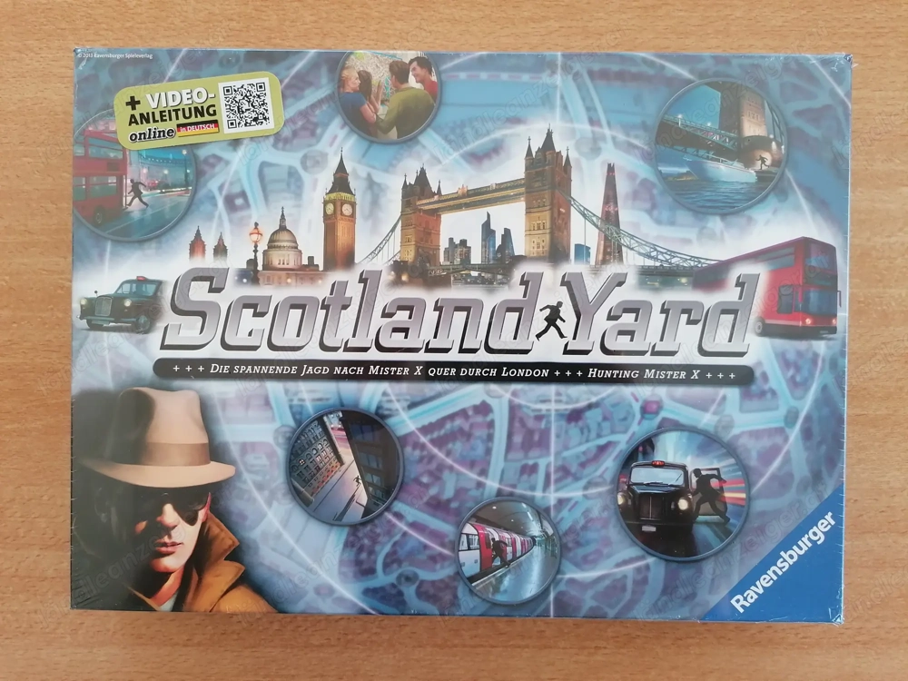 Scotland Yard Brettspiel original verpackt