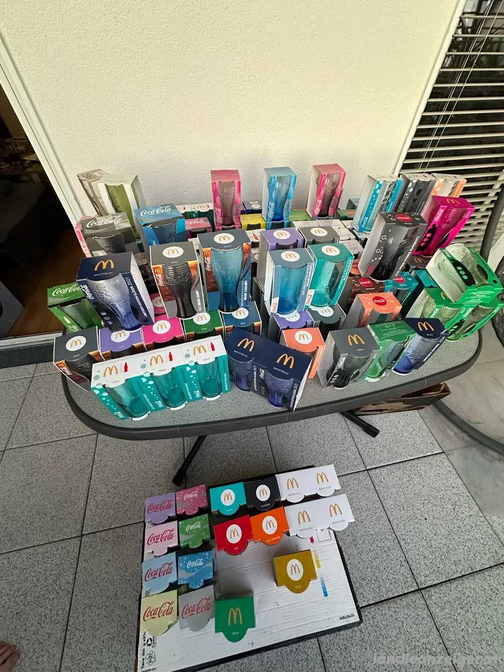 Mc Donalds Coca Cola Glässer 138 Stk.