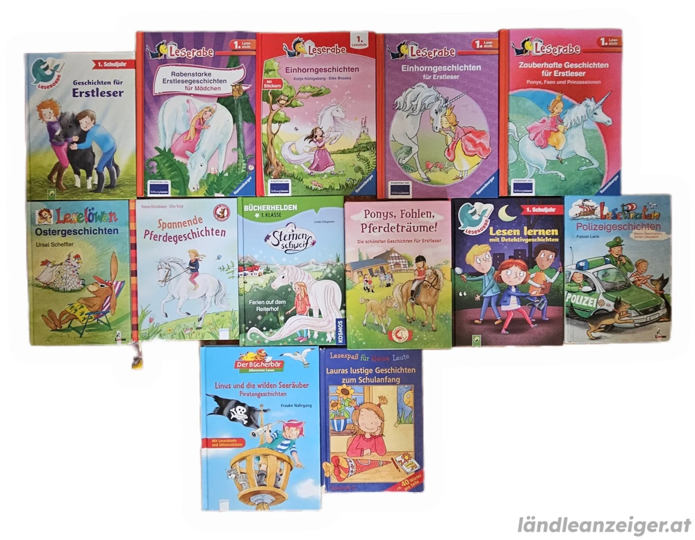 13 Bücher für 1. Lesestufe