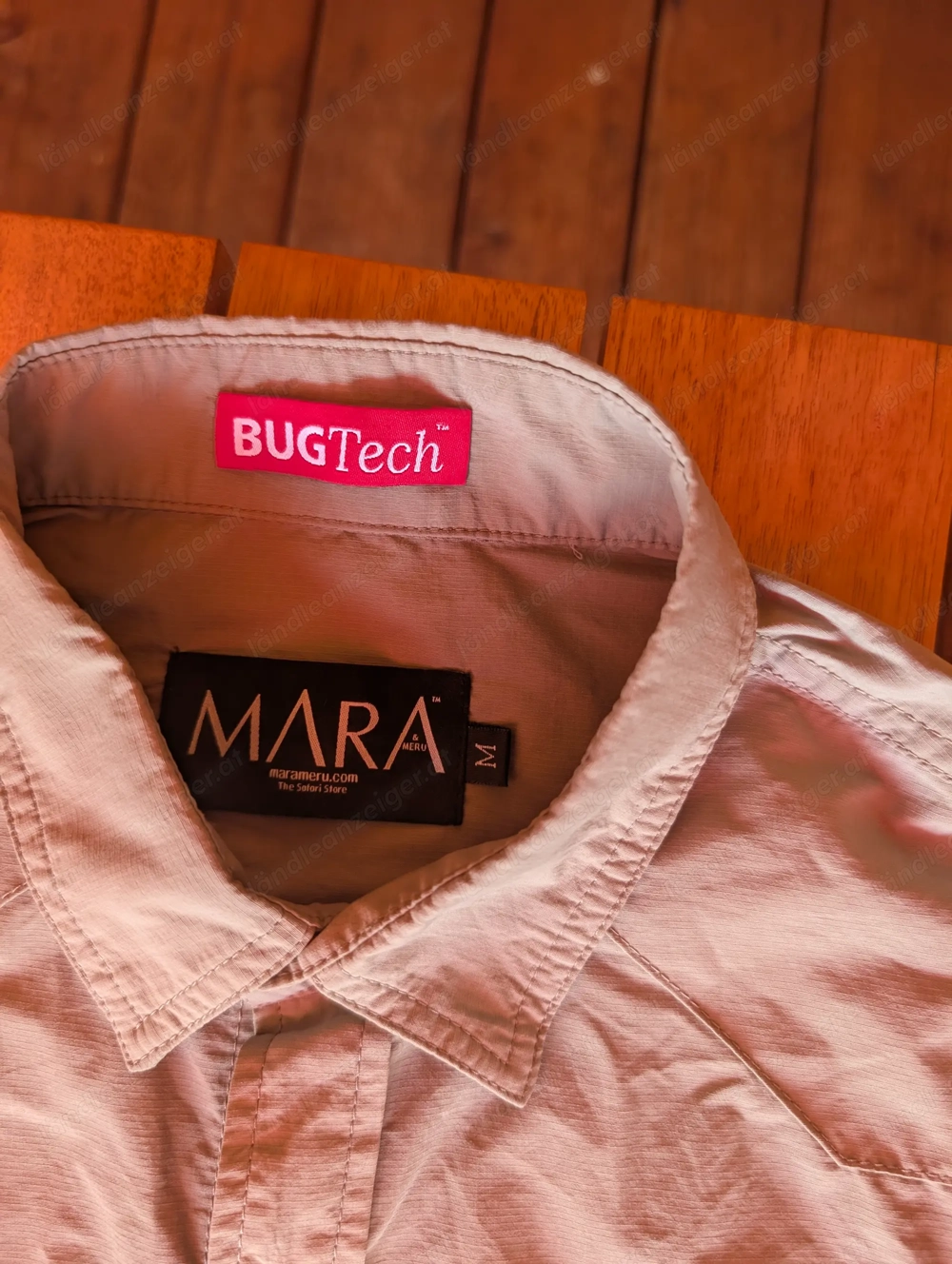 Safari Hemd Mosquito sicher Gr. M