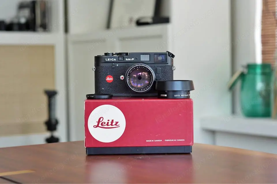 Leica M4-P mit 50mm Summilux f 1.4 (Version 2, E43) inkl. Box