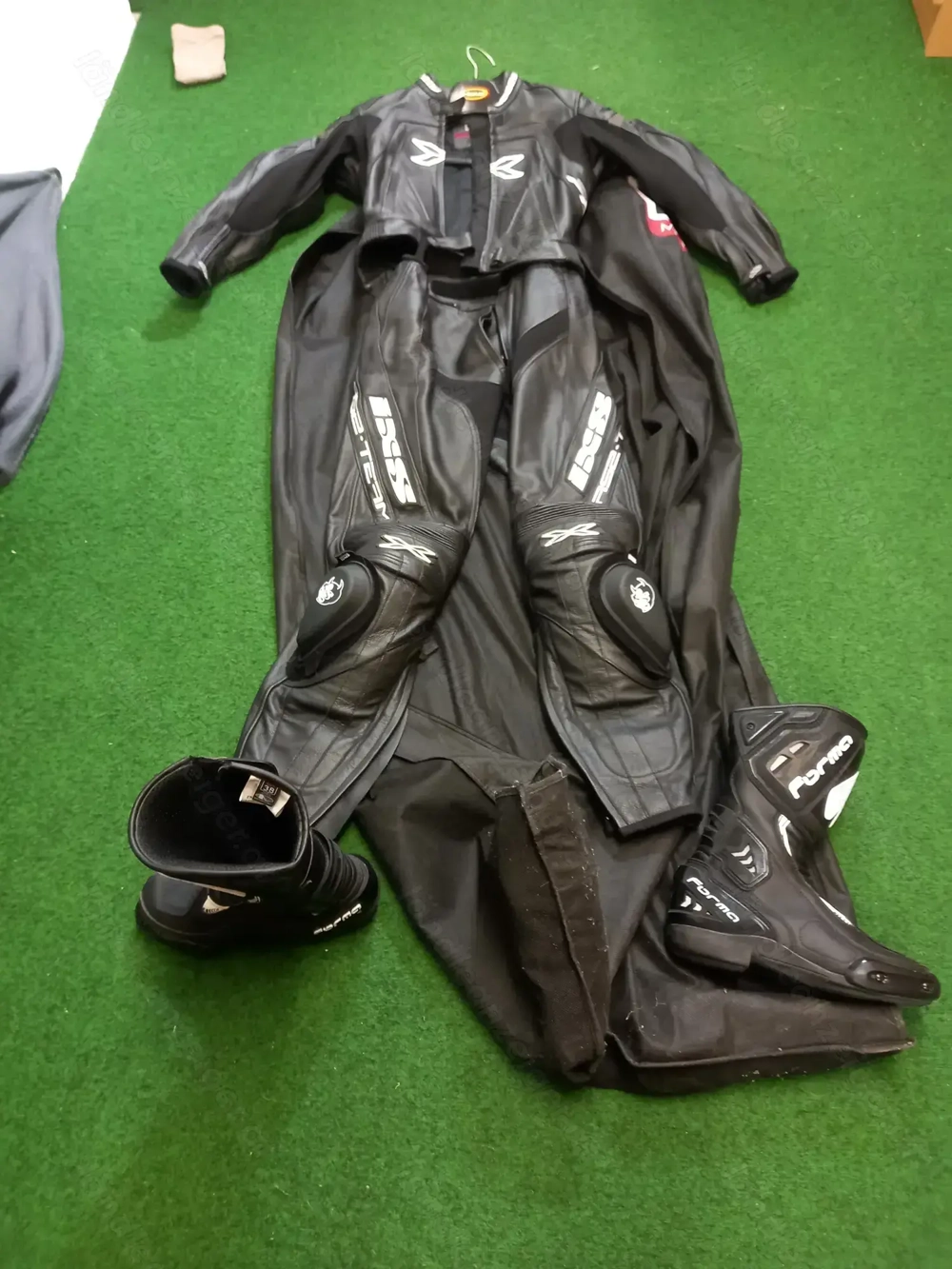 Lederkombi IXS RS.2 Team