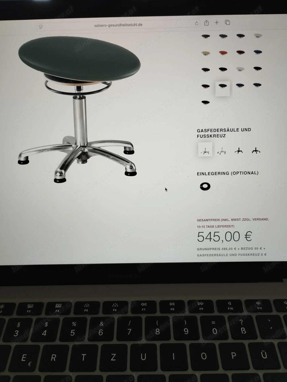 Gesundheitsstuhl, Trainingshocker, gesunder Bürohocker, Salsero Hocker