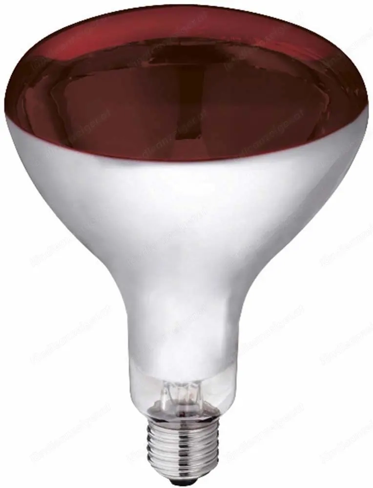 Kerbl Infrarotlampe rot (150 W, Wärmelampe, Laufzeit max. 5000 Stunden)