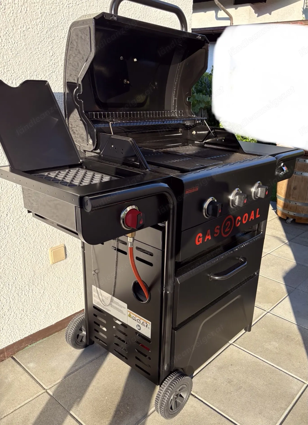 Grill Gas & Kohle gekauft 10.07.25 CHAR BROIL   550,-