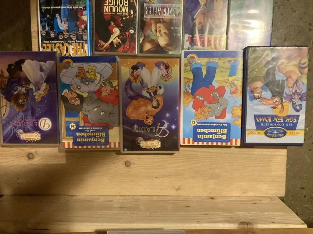 VHS Kassetten Filmklassiker 