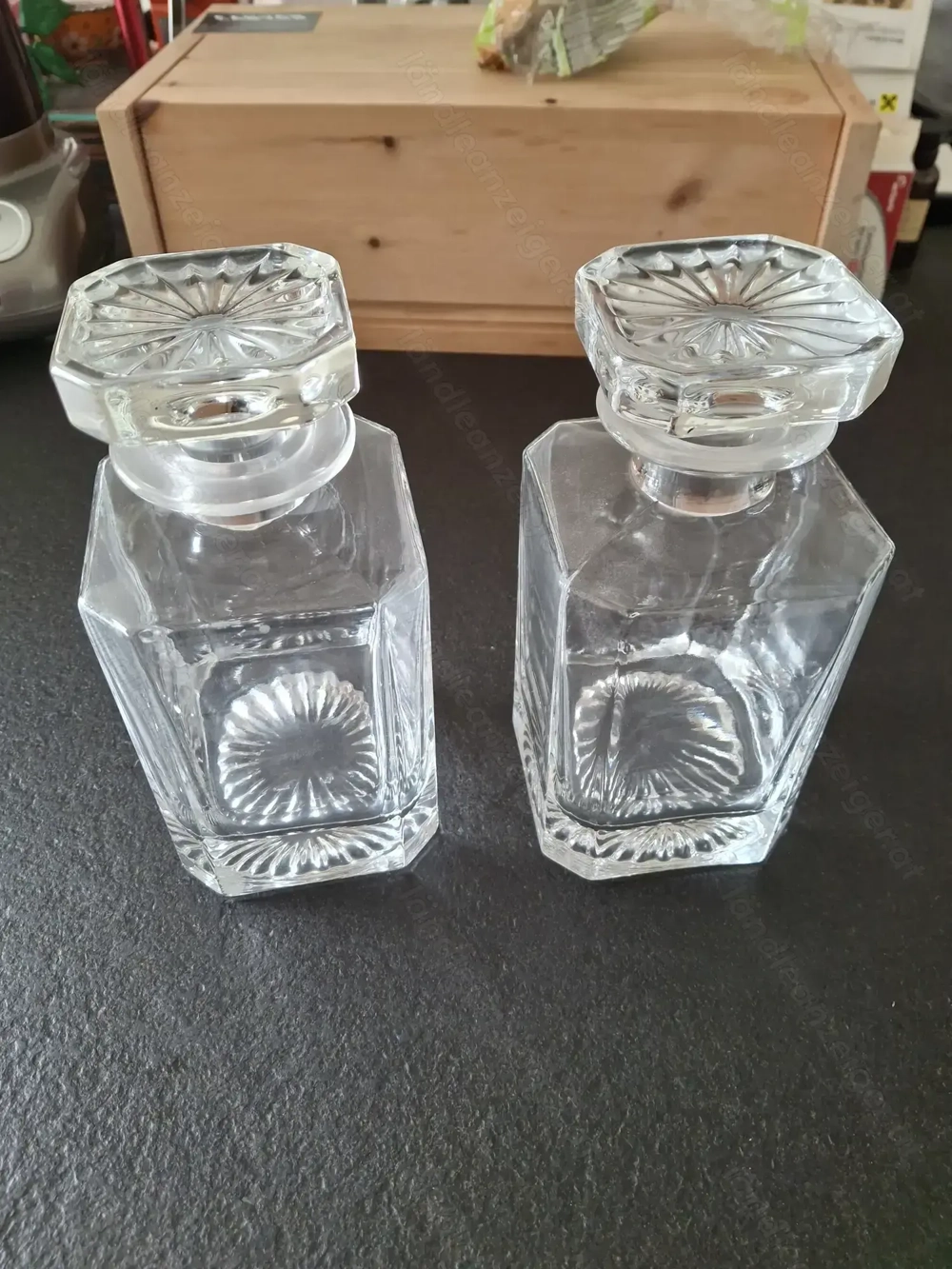 Glas Karaffen Whiskey Karaffe